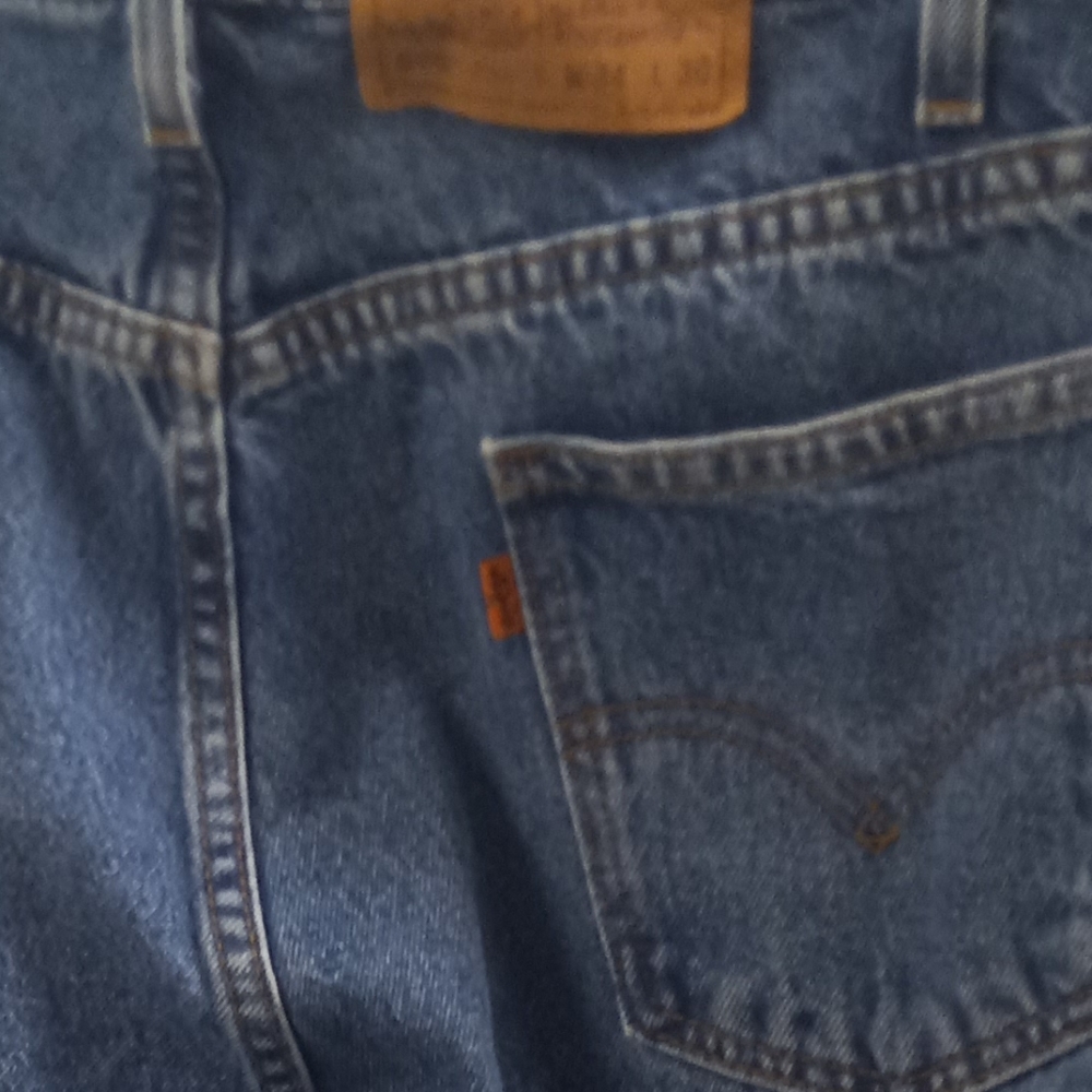 Levi's Orange Tab 505 Jeans W34 L 30 FLAW
